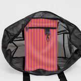 Meshie Large Beach Bag | Black