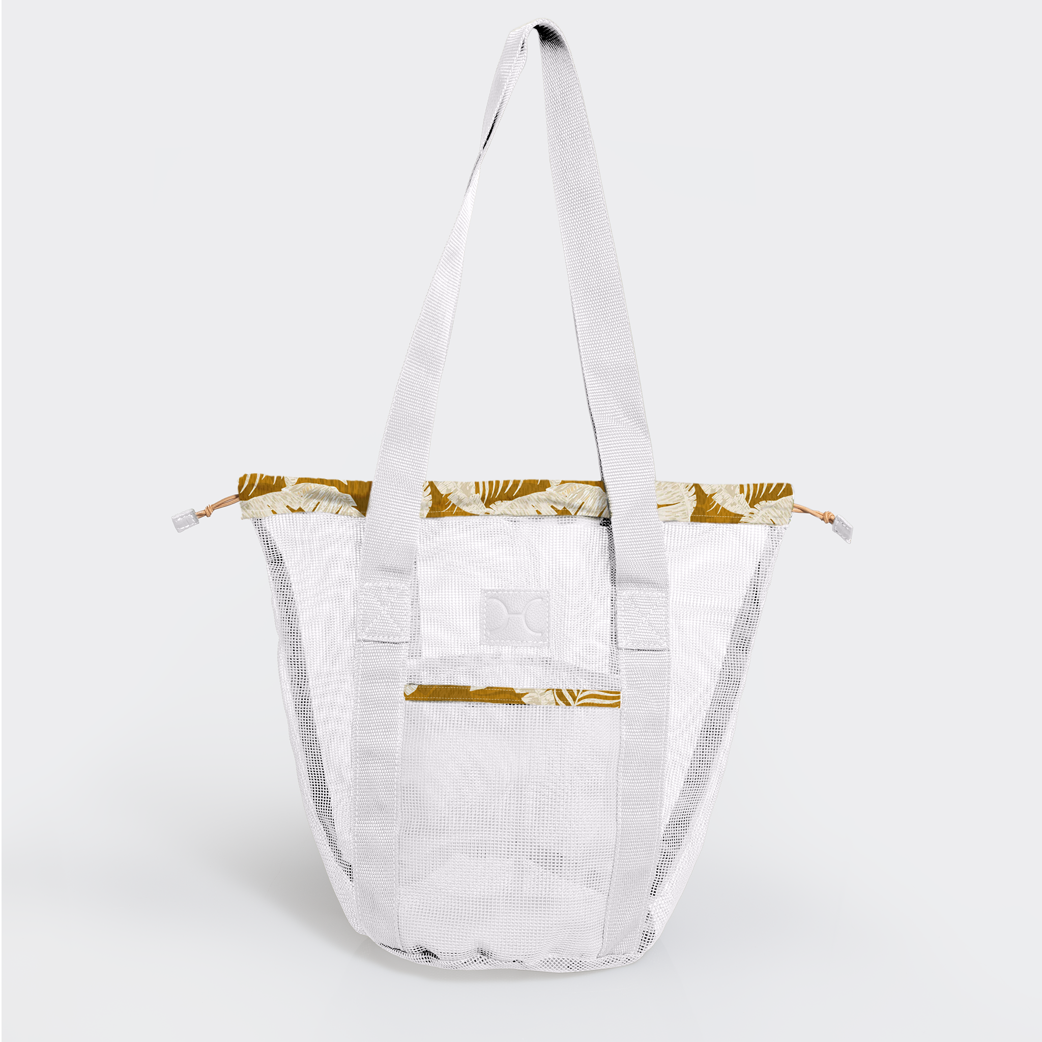 Meshie Bucket Bag | White