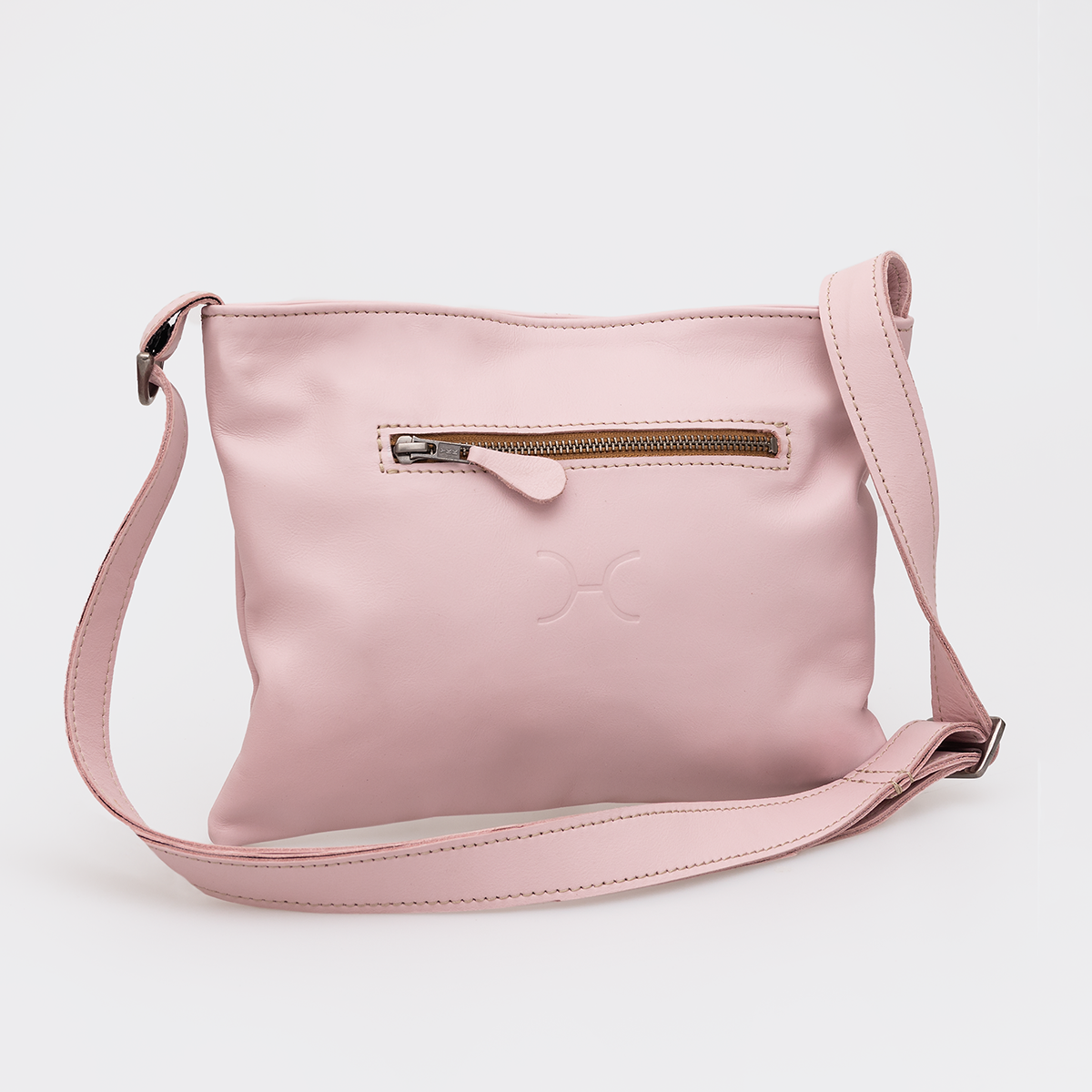 Mini Messenger Handbag | Leather