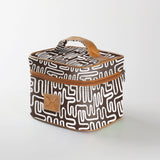 Mini Decker Cooler Bag | Laminated Fabric with Genuine Leather | In Stock