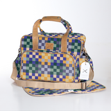 Baby Nappy Bag  | Laminated Fabric | RTS
