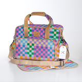 Baby Nappy Bag  | Laminated Fabric | RTS