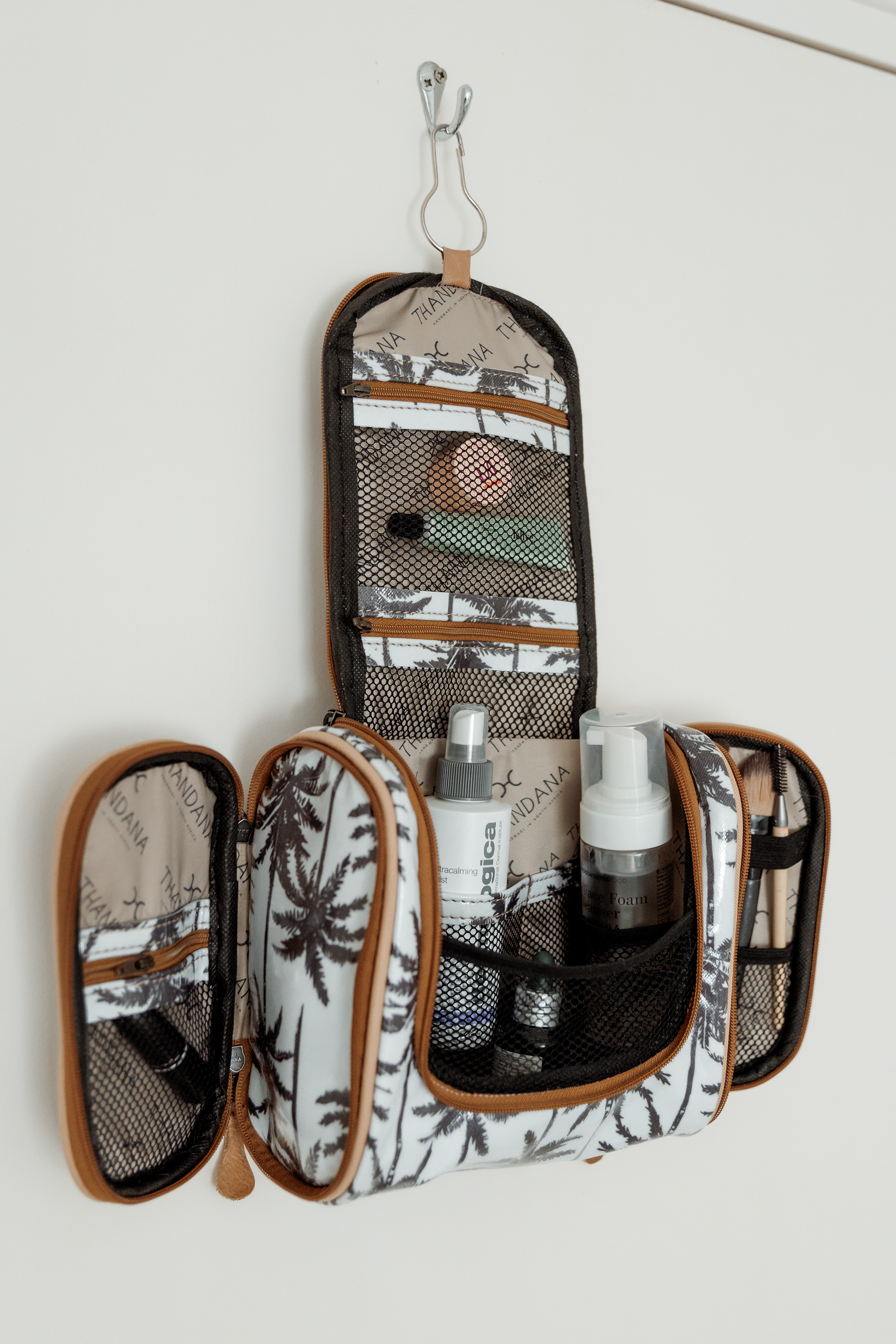 Compact Travel Vanity | Laminated Fabric