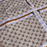 Carry All Travel Bag | Laminated Fabric with Genuine Leather