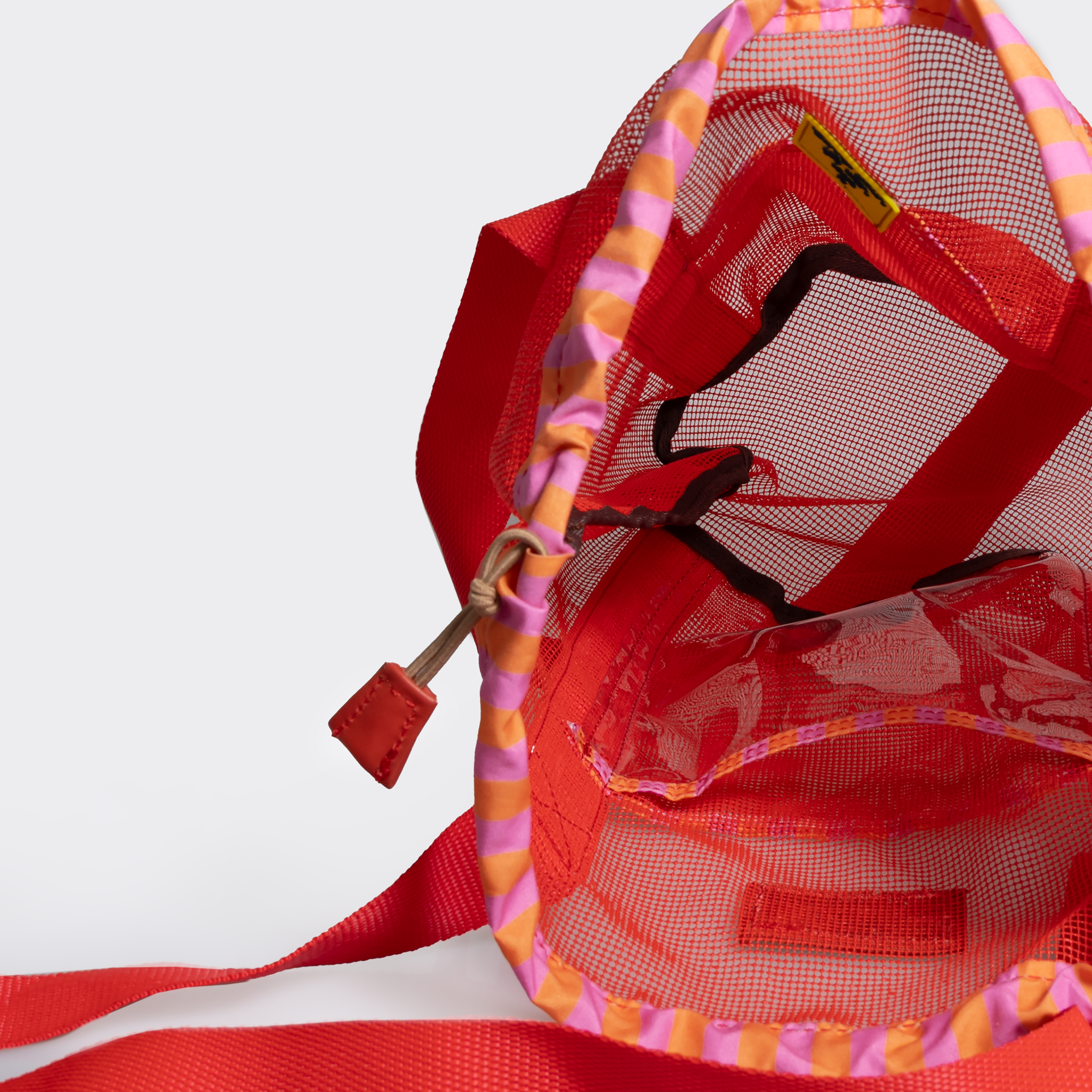 Meshie Bucket Bag | Red