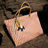 Utility Shopper Bag | Laminated Fabric