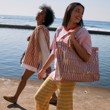 Utility Shopper Bag | Laminated Fabric