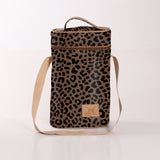 Wine Cooler Double | Laminated Fabric with Genuine Leather | In Stock