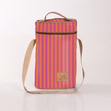 Wine Cooler Double | Laminated Fabric with Genuine Leather | In Stock