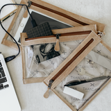 Accessory Pouches 3in1 | Genuine Leather Travel Pouch Leather by Thandana