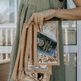 Accessory Pouches 3in1 | Genuine Leather Travel Pouch Leather by Thandana