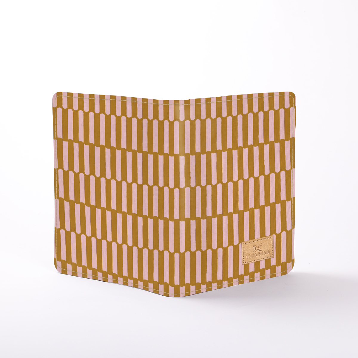 B5 Notebook Hardcover | Laminated Fabric Indie - Sunset / Chunky Zip Notebook Cover by Thandana