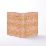 B5 Notebook Hardcover | Laminated Fabric Python - Bloom / Chunky Zip Notebook Cover by Thandana