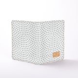 B5 Notebook Hardcover | Laminated Fabric Scale Away with me - Moonstruck / Chunky Zip Notebook Cover by Thandana