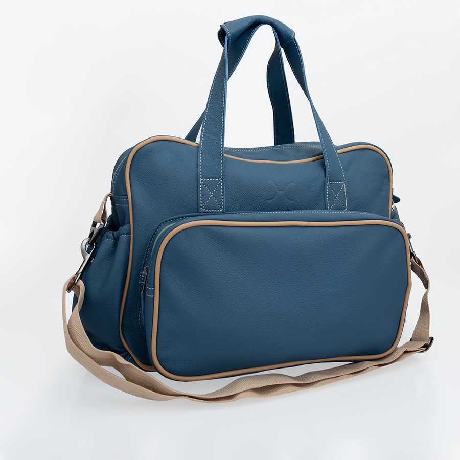 Baby Changing Bag | Genuine Leather Nappy Bag by Thandana