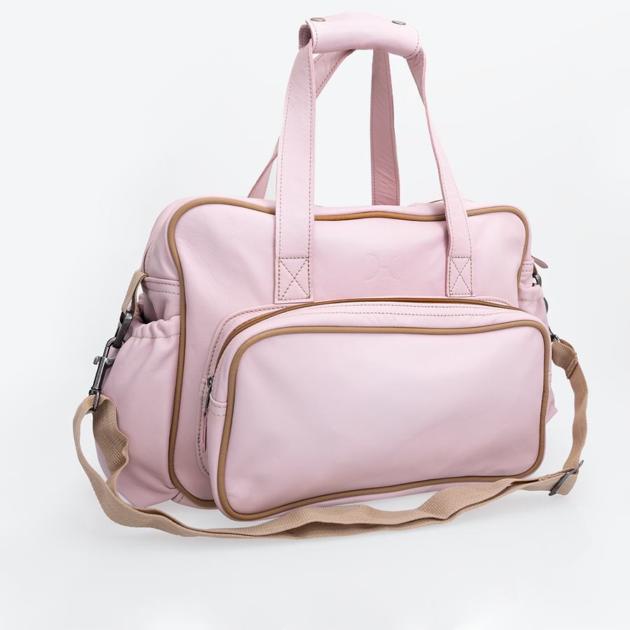 Baby Changing Bag | Genuine Leather Nappy Bag by Thandana