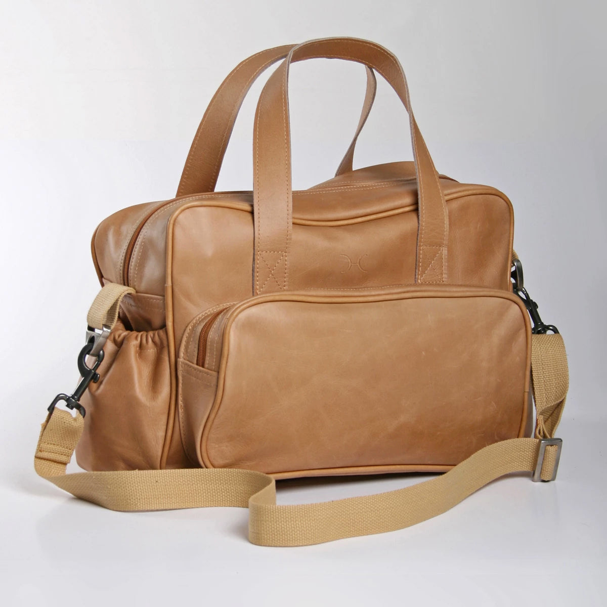 Baby Changing Bag | Genuine Leather Nappy Bag by Thandana