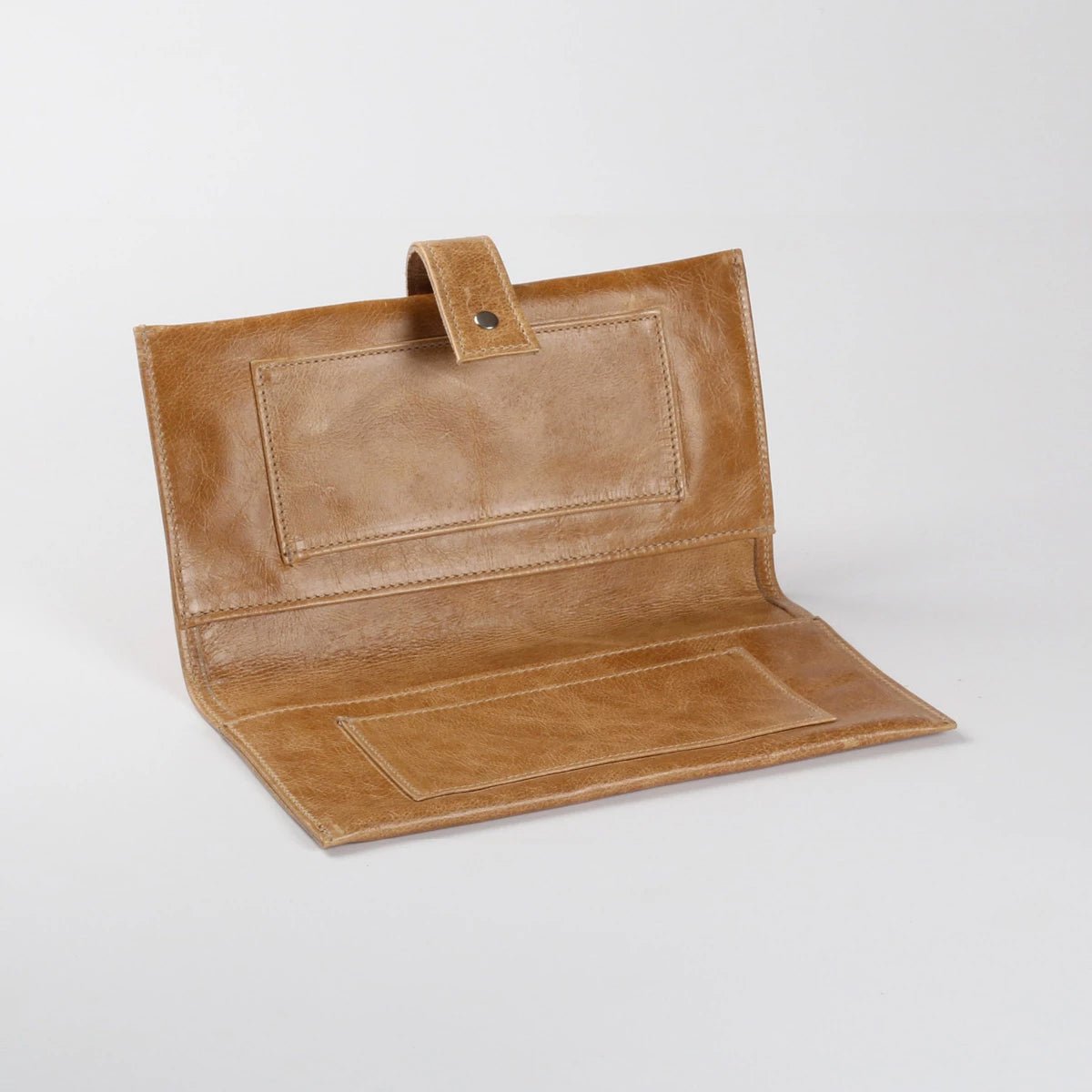 Baby Changing Wallet | Genuine Leather Hazelnut Leather Nappy Wallet by Thandana