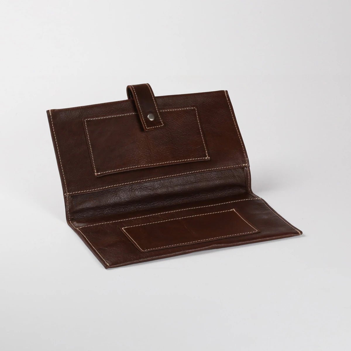 Baby Changing Wallet | Genuine Leather Tobac Leather Nappy Wallet by Thandana