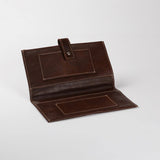 Baby Changing Wallet | Genuine Leather Tobac Leather Nappy Wallet by Thandana