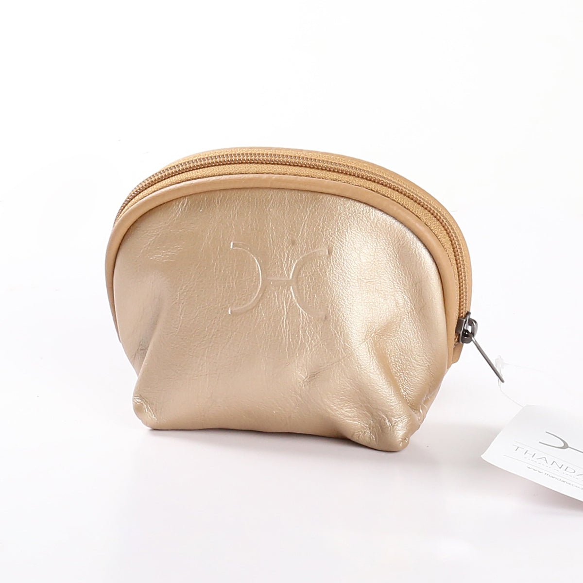 Baby Dummy Utility Bag | Genuine Leather Gold Leather Baby Dummy by Thandana