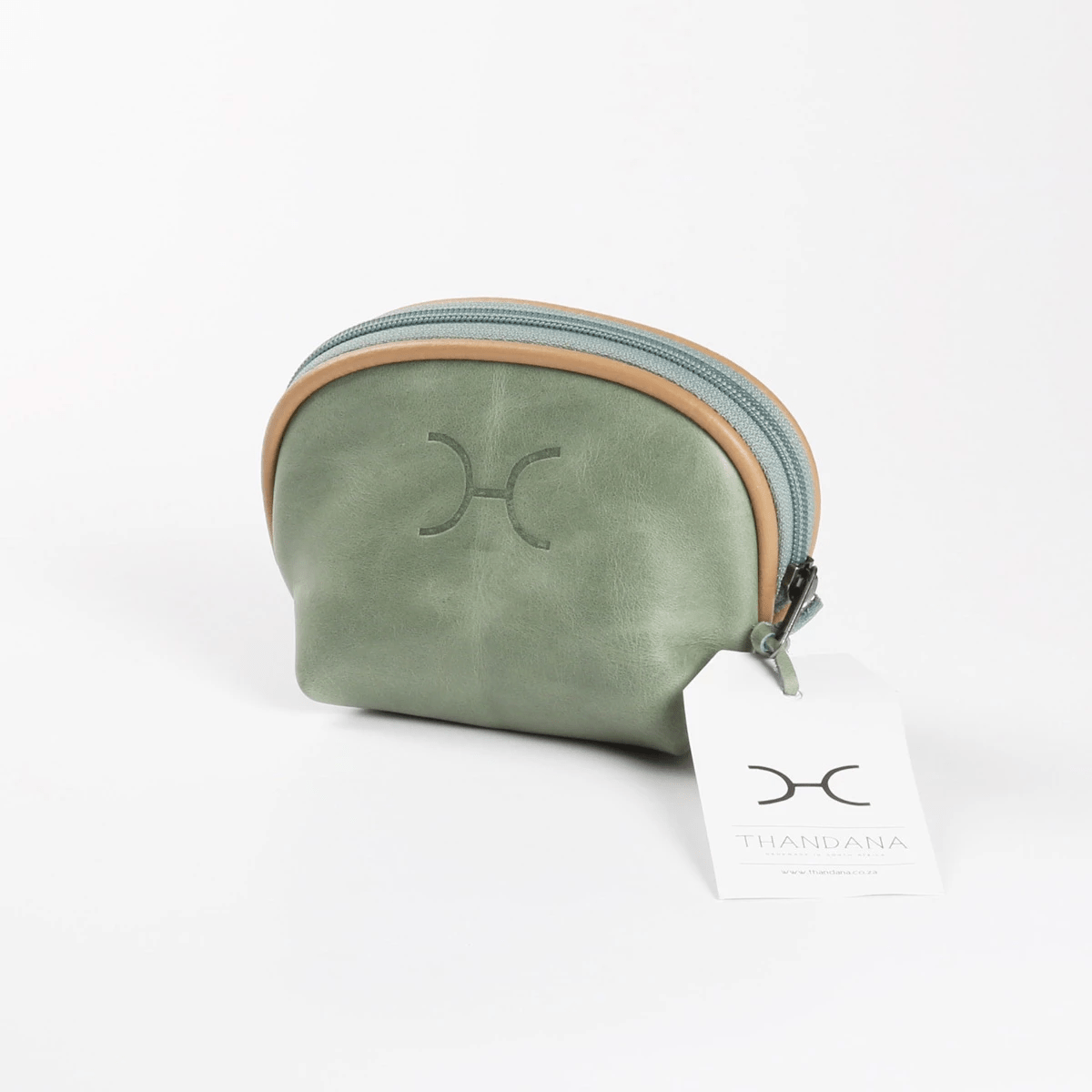 Baby Dummy Utility Bag | Genuine Leather Green Leather Baby Dummy by Thandana