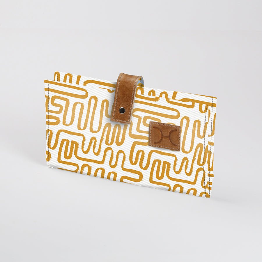 Baby Nappy Wallet Laminated Fabric - Thandana UK