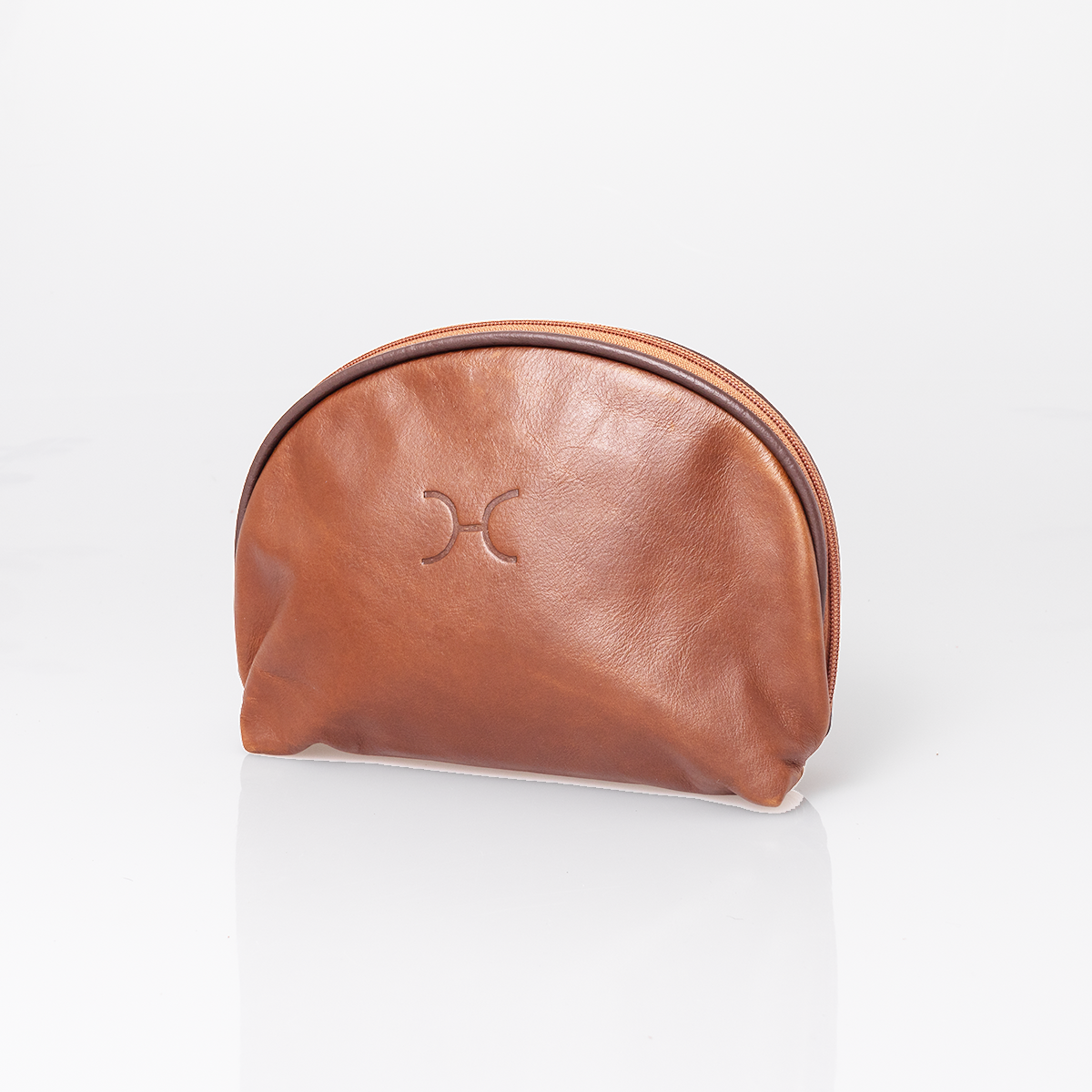 Big Mouth Bag | Genuine Leather Makeup Bag by Thandana