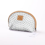 Big Mouth Bag | Laminated Fabric Scale Away with me - Moonstruck / Chunky Zip Make Up Fabric Bag by Thandana