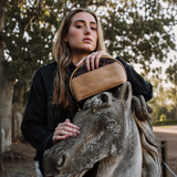 Big Mouth Extender Bag | Laminated Fabric Make Up Fabric Bag by Thandana