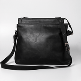 Boho Handbag | Genuine Leather Black Leather / Gunmetal (default) Boho Handbag by Thandana