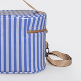 Bougie vanity beige | laminated fabric with genuine leather - vanity fabric