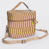 Bougie vanity beige | laminated fabric with genuine leather - indie - sunset - vanity fabric