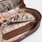 Bougie Vanity | Genuine Leather Vanity Bag by Thandana