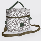 Bougie Vanity Olive | Laminated Fabric with Genuine Leather Vanity Fabric by Thandana