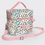 Bougie Vanity Pink | Laminated Fabric with Genuine Leather Vanity Fabric by Thandana