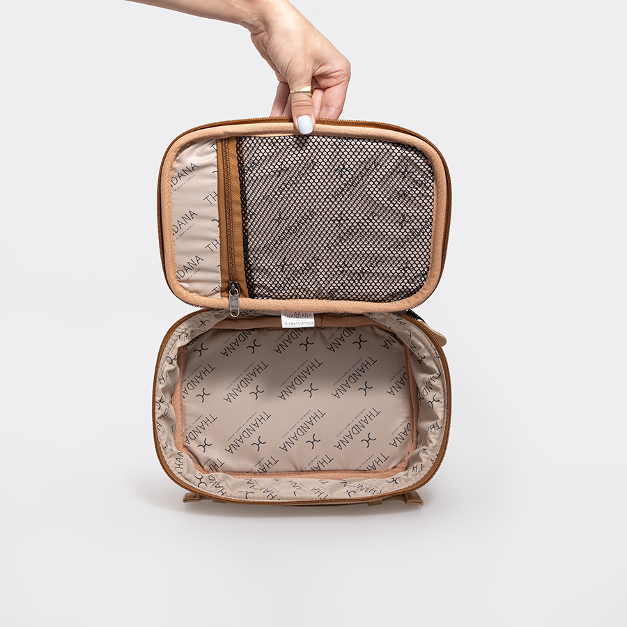 Box Vanity | Genuine Leather Vanity Bag by Thandana