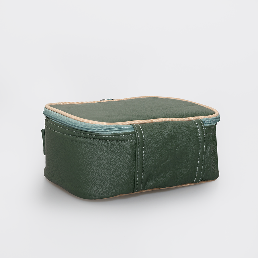Box Vanity | Genuine Leather Vanity Bag by Thandana
