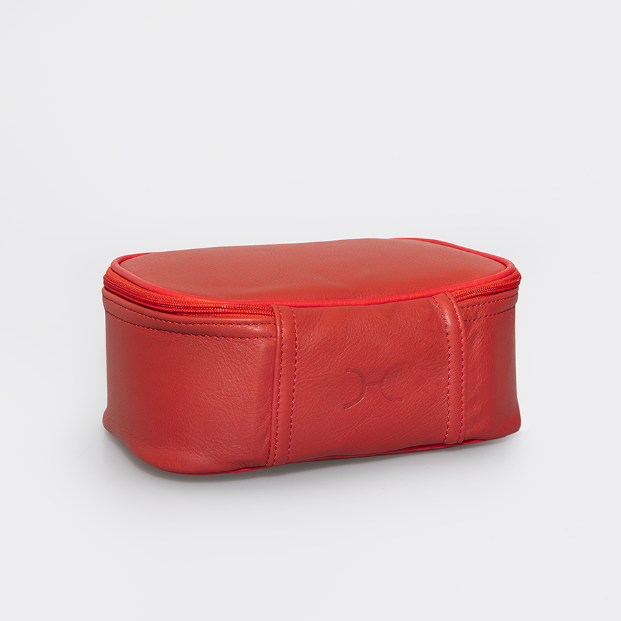 Box Vanity | Genuine Leather Vanity Bag by Thandana