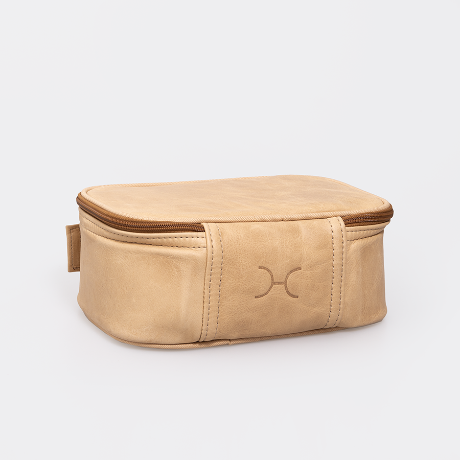 Box Vanity | Genuine Leather Vanity Bag by Thandana