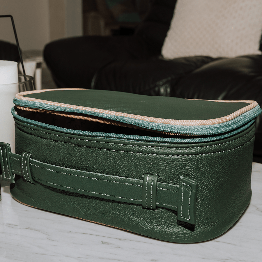 Box Vanity | Genuine Leather Vanity Bag by Thandana