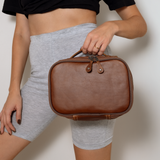 Box Vanity | Genuine Leather Vanity Bag by Thandana