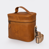 Brewski Cooler | Genuine Leather Double Decker Cooler Bag by Thandana