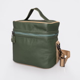 Brewski Cooler | Genuine Leather Double Decker Cooler Bag by Thandana