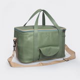 Caddy Cooler | Genuine Leather | Corporate Green Leather Caddy Cooler by Thandana