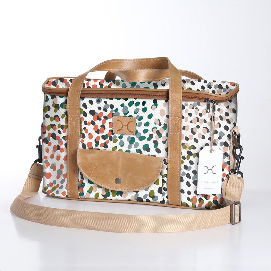 Caddy Cooler | Laminated Fabric with Genuine Leather | Corporate Confetti - All About Caddy Cooler by Thandana