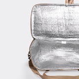 Caddy Cooler | Laminated Fabric with Genuine Leather | Corporate Caddy Cooler by Thandana