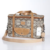 Caddy Cooler | Laminated Fabric with Genuine Leather | Corporate Python - Moody Caddy Cooler by Thandana