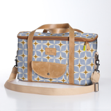 Caddy Cooler | Laminated Fabric with Genuine Leather Nova - Mist Caddy Cooler by Thandana