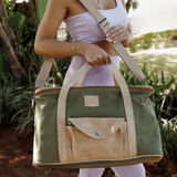 Caddy Cooler | Wax Canvas with Genuine Leather | Corporate Caddy Cooler by Thandana